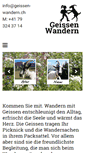 Mobile Screenshot of geissen-wandern.ch